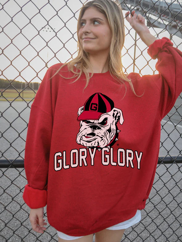 Charlie Southern Glory Glory Georgia Sweatshirt XL Red